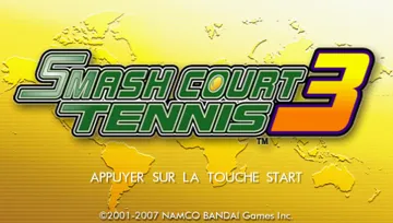 Smash Court Tennis 3 (EU) screen shot title